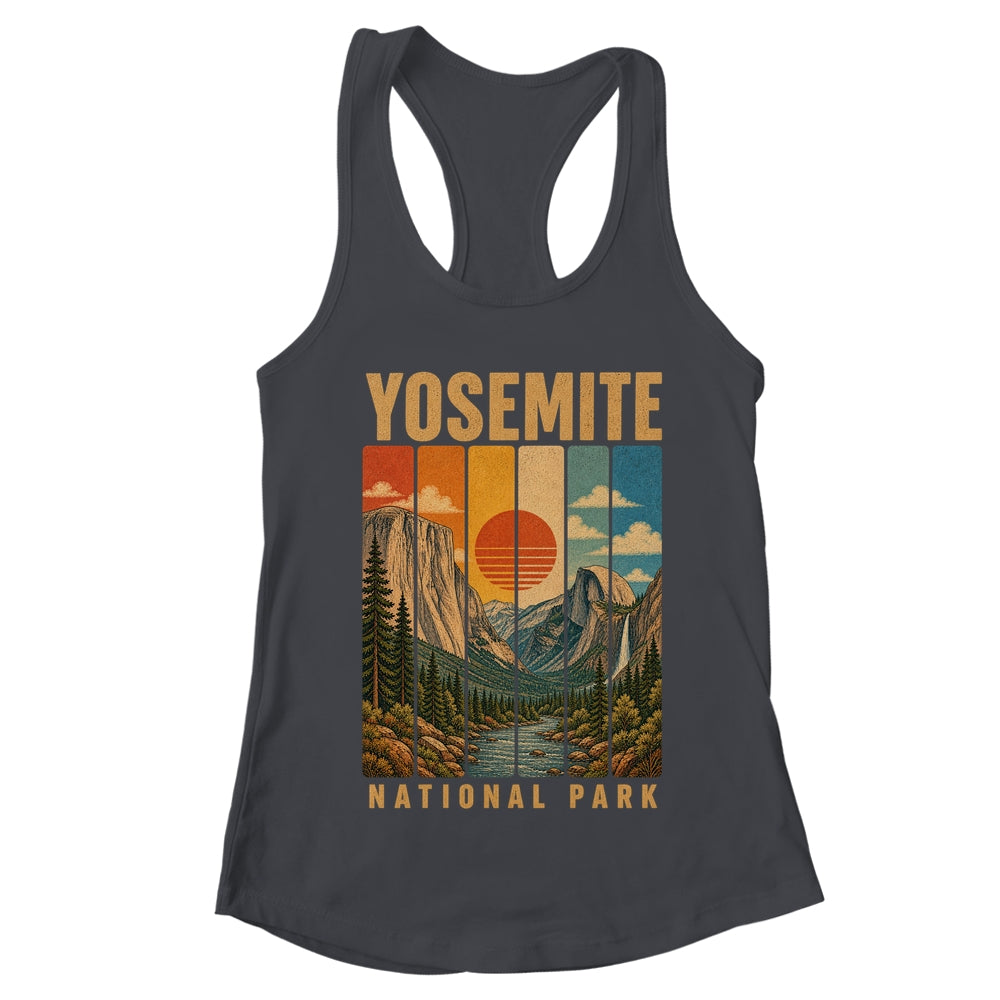 Yosemite National Park California Usa Outdoor Vintage Hiking Shirt & Tank Top | teecentury