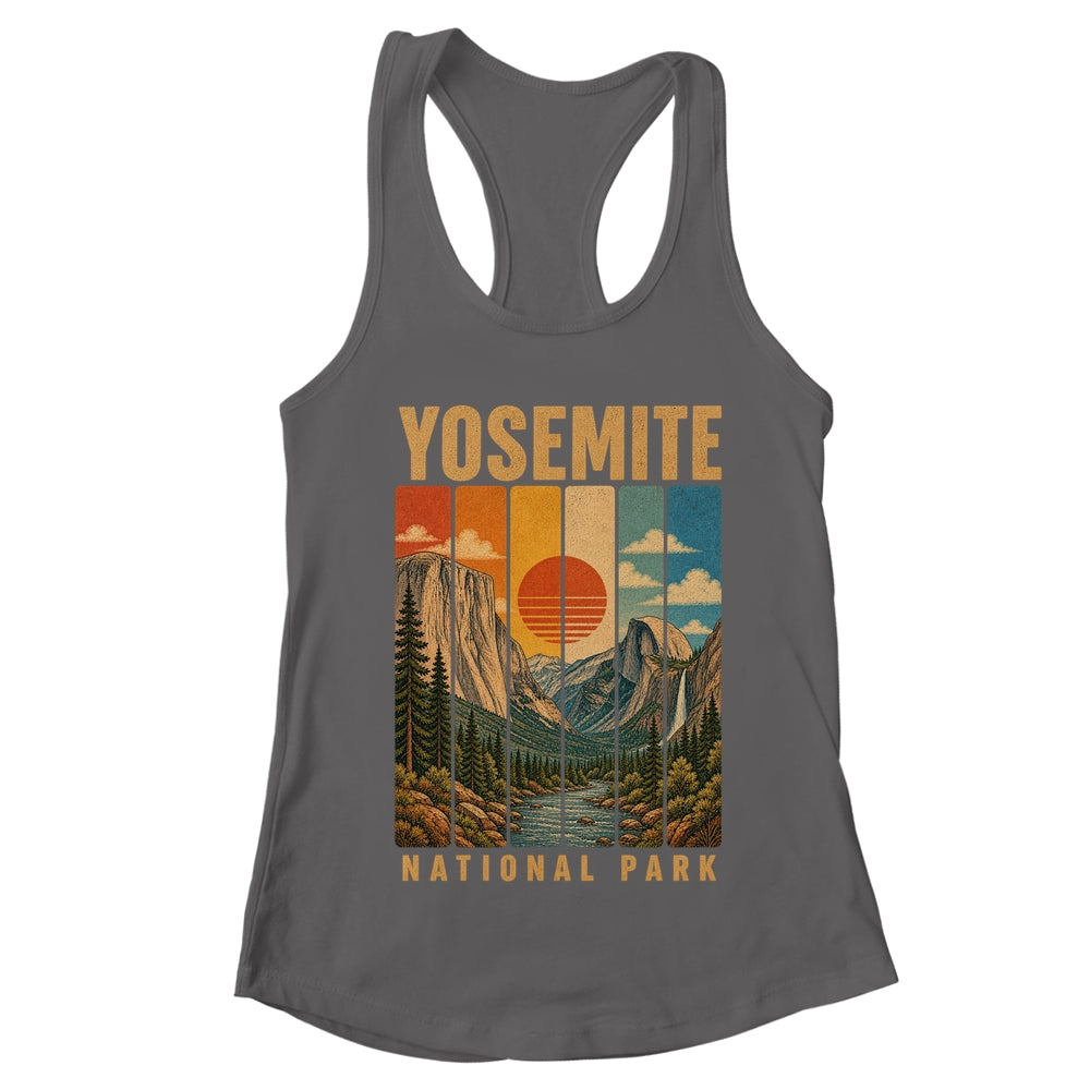 Yosemite National Park California Usa Outdoor Vintage Hiking Shirt & Tank Top | teecentury