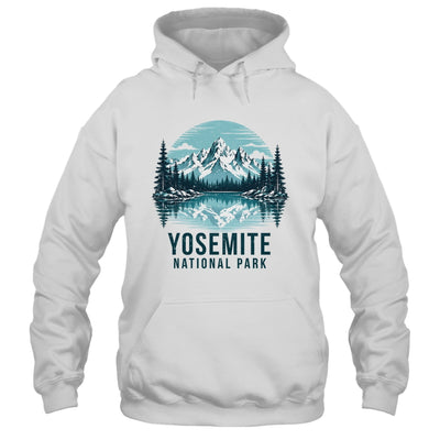 Yosemite National Park Retro Mountain Lake Outdoor Hiking Shirt & Tank Top | teecentury