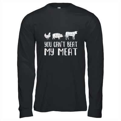 You Can't Beat My Meat Funny Chef BBQ Grilling Smoking Shirt & Hoodie | teecentury