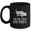 You Cant Beat My Meat Funny Bbq Barbecue Grill Men Women Mug | teecentury