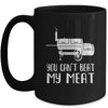 You Cant Beat My Meat Funny Bbq Barbecue Grill Men Women Mug | teecentury