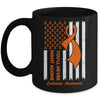 You'll Never Fight Alone Blood Cancer Leukemia Awareness Mug | teecentury