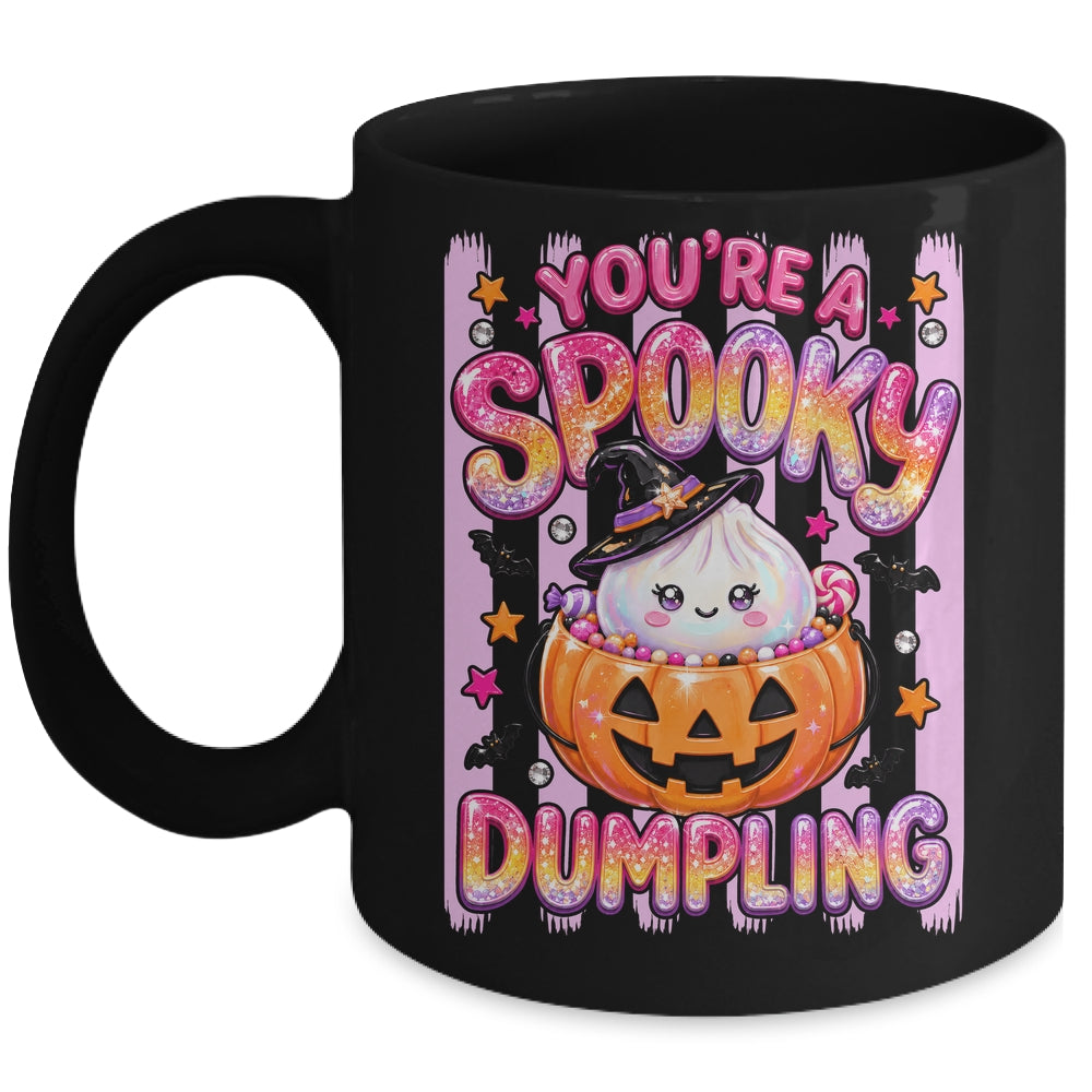 You're A Spooky Dumpling Halloween Kawaii Kawaii Witch Mug | teecentury