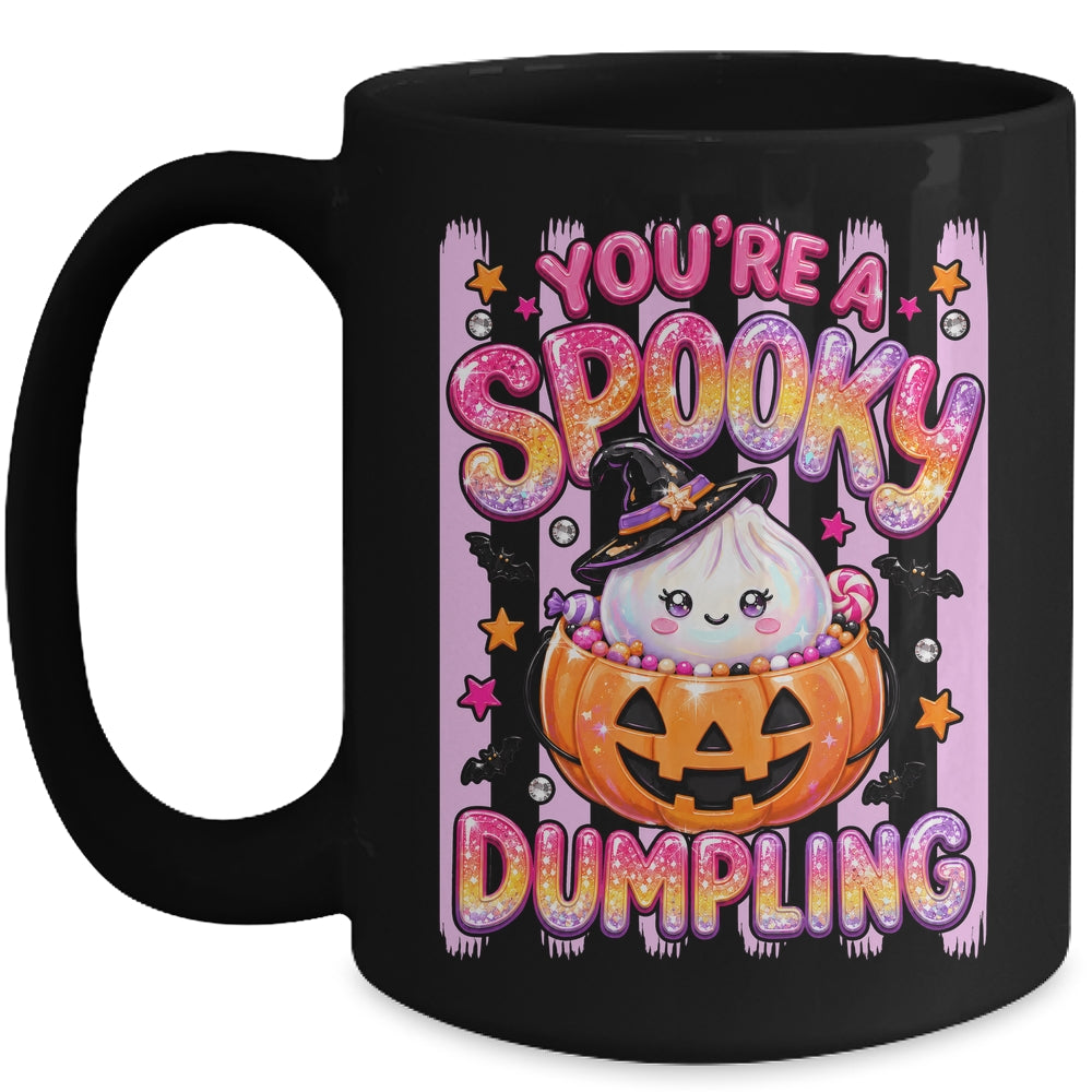 You're A Spooky Dumpling Halloween Kawaii Kawaii Witch Mug | teecentury