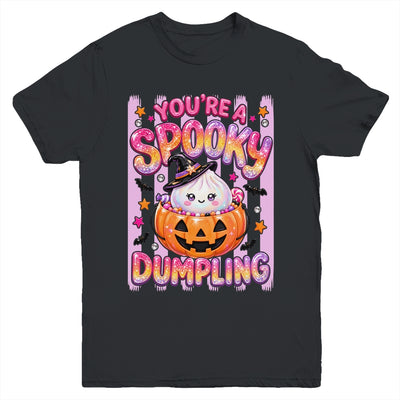 You're A Spooky Dumpling Halloween Kawaii Kawaii Witch Youth Shirt | teecentury