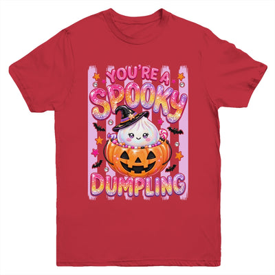 You're A Spooky Dumpling Halloween Kawaii Kawaii Witch Youth Shirt | teecentury