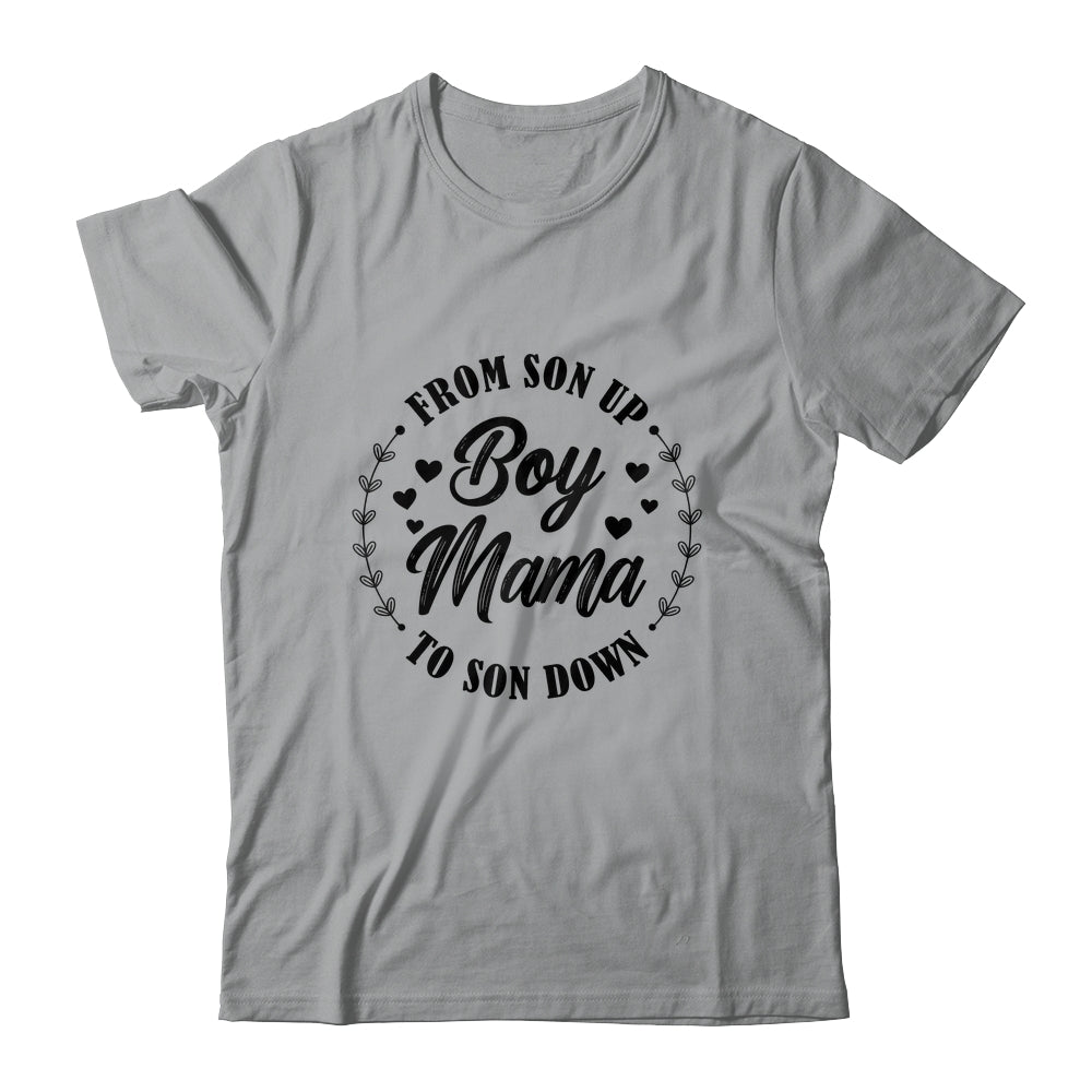 Young Mum From Son To Sun Down Mother's Day Funny Mum Cute Shirt & Tank Top | teecentury