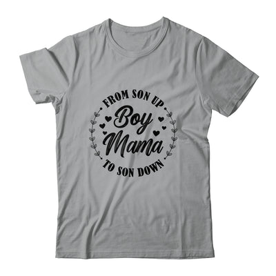 Young Mum From Son To Sun Down Mother's Day Funny Mum Cute Shirt & Tank Top | teecentury