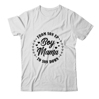 Young Mum From Son To Sun Down Mother's Day Funny Mum Cute Shirt & Tank Top | teecentury