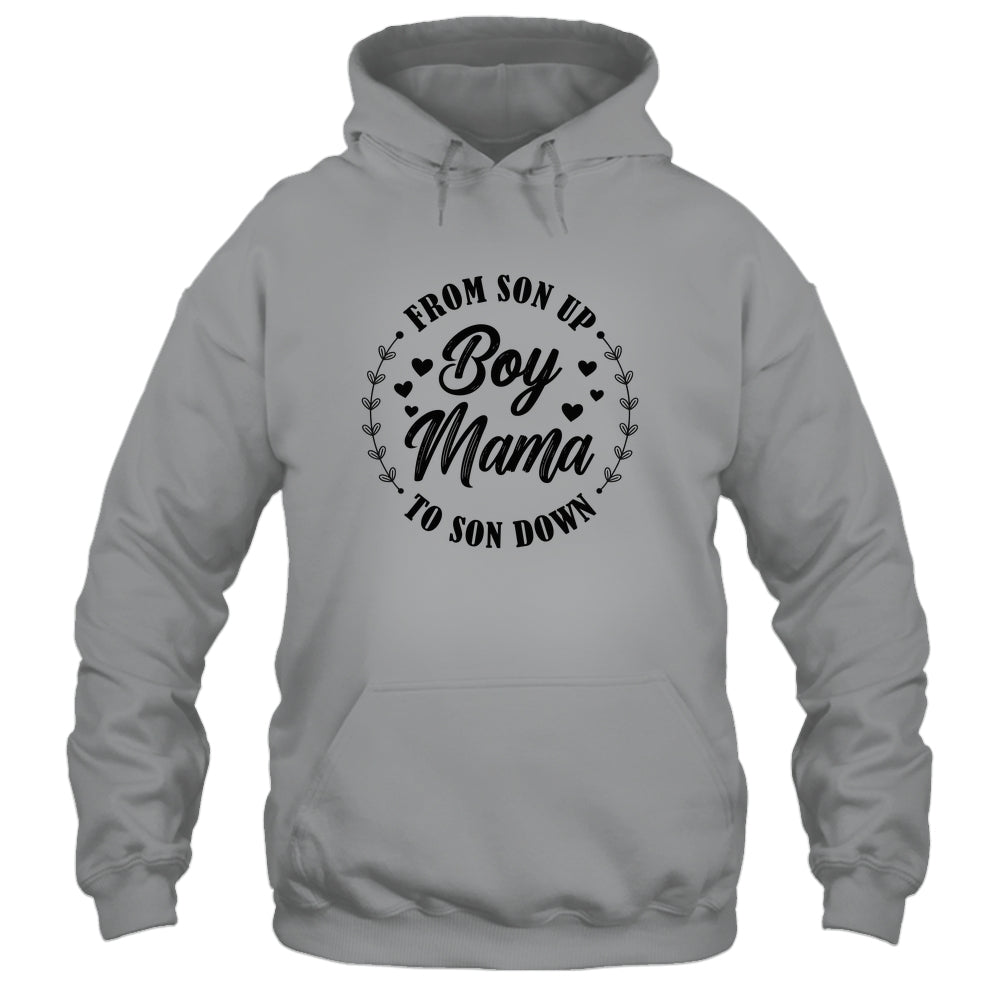 Young Mum From Son To Sun Down Mother's Day Funny Mum Cute Shirt & Tank Top | teecentury