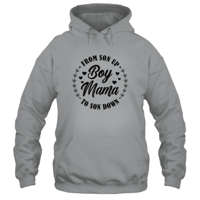 Young Mum From Son To Sun Down Mother's Day Funny Mum Cute Shirt & Tank Top | teecentury