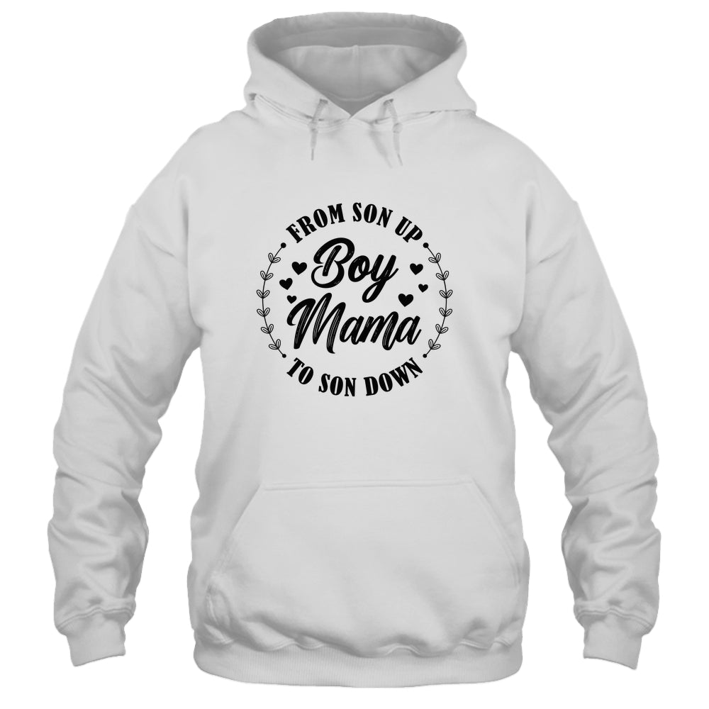 Young Mum From Son To Sun Down Mother's Day Funny Mum Cute Shirt & Tank Top | teecentury