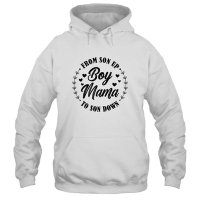 Young Mum From Son To Sun Down Mother's Day Funny Mum Cute Shirt & Tank Top | teecentury