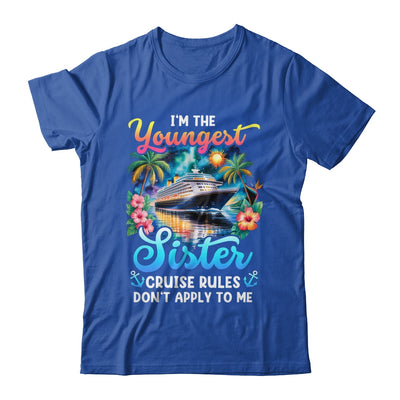 Youngest Sister Rules Don't Apply To Me Sisters Cruise 2026 Shirt & Tank Top | teecentury