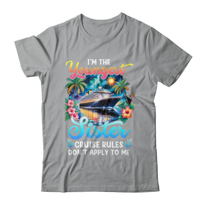 Youngest Sister Rules Don't Apply To Me Sisters Cruise 2026 Shirt & Tank Top | teecentury