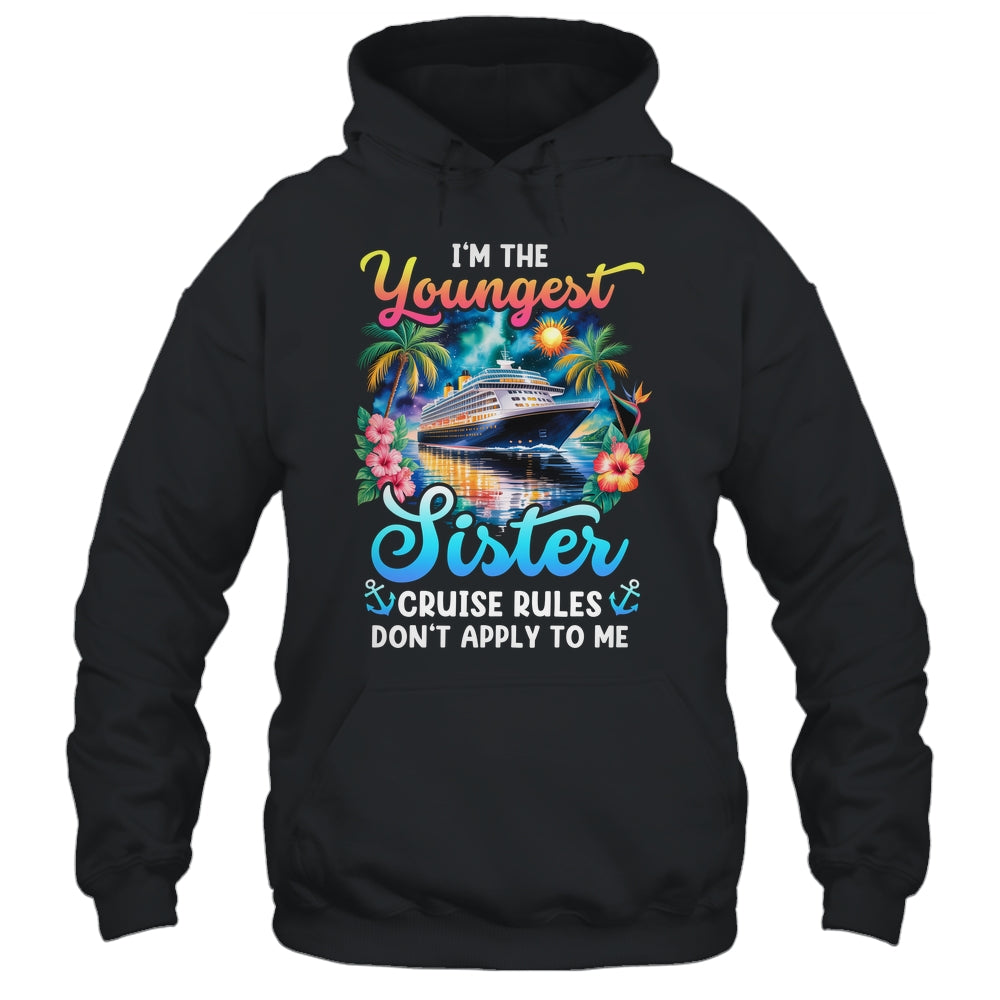 Youngest Sister Rules Don't Apply To Me Sisters Cruise 2026 Shirt & Tank Top | teecentury
