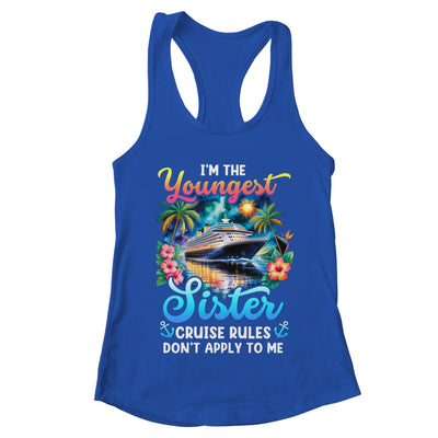 Youngest Sister Rules Don't Apply To Me Sisters Cruise 2026 Shirt & Tank Top | teecentury