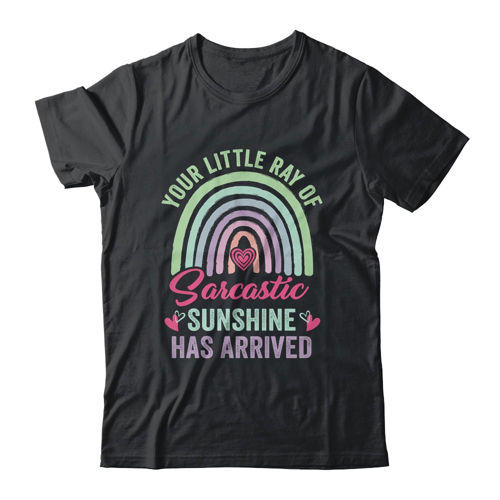 Your Little Ray Of Sarcastic Sunshine Has Arrived Vintage Shirt & Tank Top | teecentury