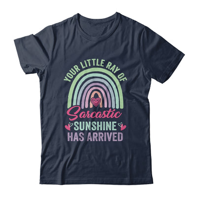 Your Little Ray Of Sarcastic Sunshine Has Arrived Vintage Shirt & Tank Top | teecentury