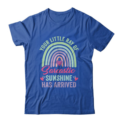 Your Little Ray Of Sarcastic Sunshine Has Arrived Vintage Shirt & Tank Top | teecentury