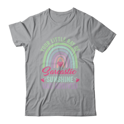 Your Little Ray Of Sarcastic Sunshine Has Arrived Vintage Shirt & Tank Top | teecentury