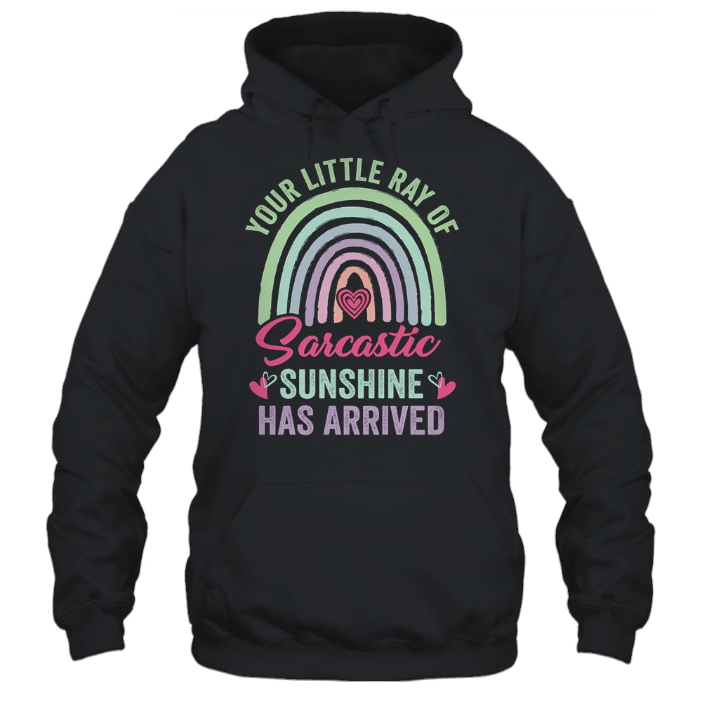 Your Little Ray Of Sarcastic Sunshine Has Arrived Vintage Shirt & Tank Top | teecentury