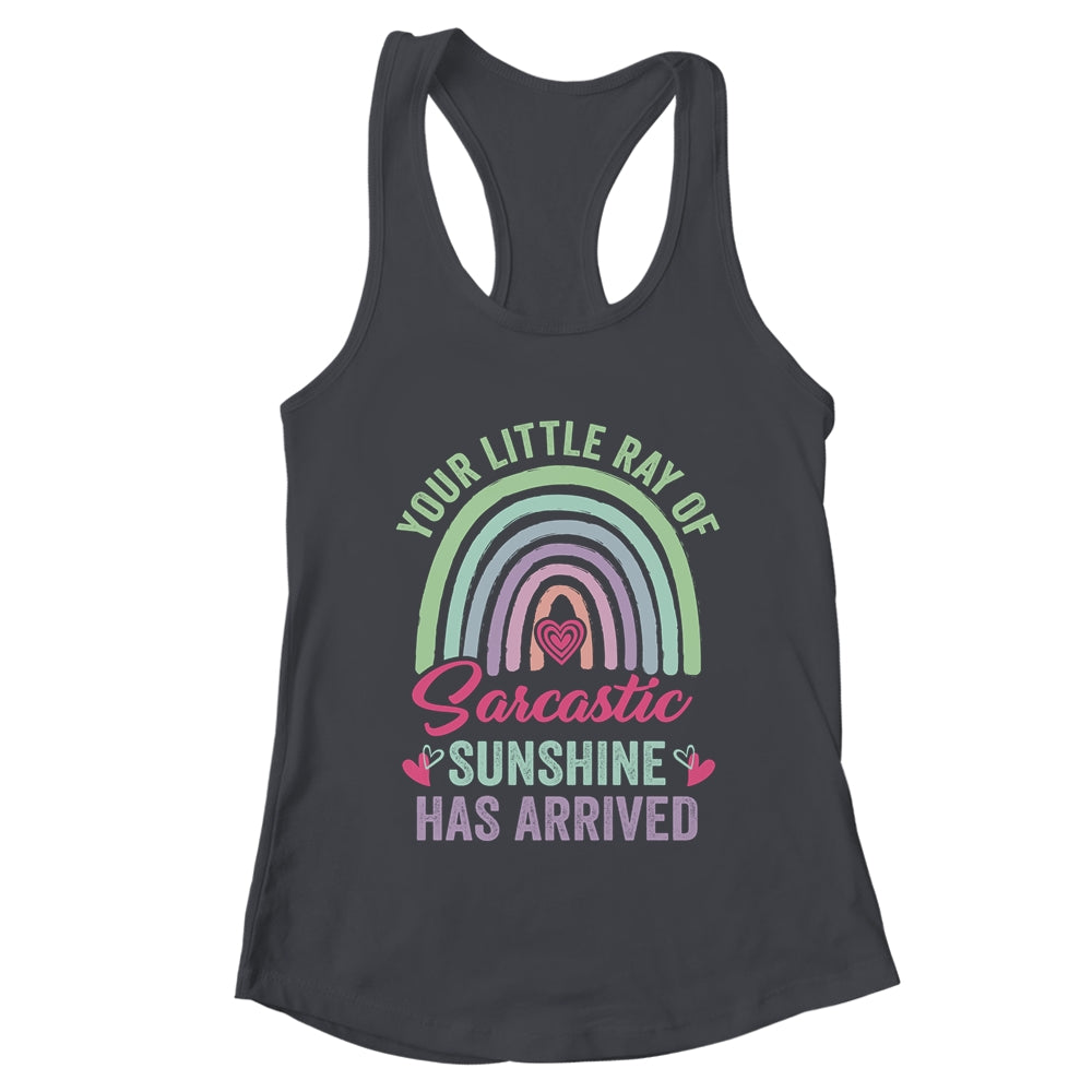 Your Little Ray Of Sarcastic Sunshine Has Arrived Vintage Shirt & Tank Top | teecentury