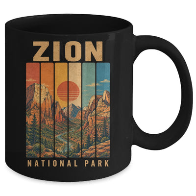 Zion National Park Utah Usa Outdoor Vintage Hiking Mug | teecentury