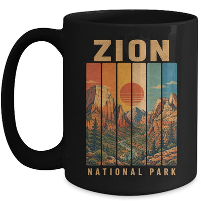 Zion National Park Utah Usa Outdoor Vintage Hiking Mug | teecentury