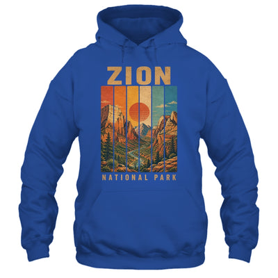 Zion National Park Utah Usa Outdoor Vintage Hiking Shirt & Tank Top | teecentury