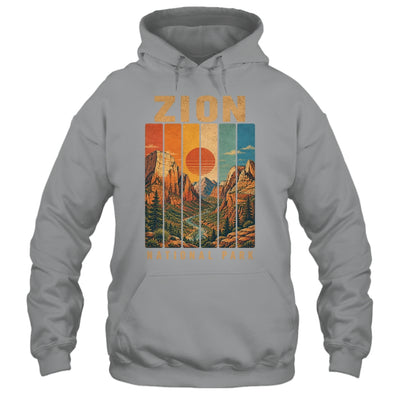 Zion National Park Utah Usa Outdoor Vintage Hiking Shirt & Tank Top | teecentury