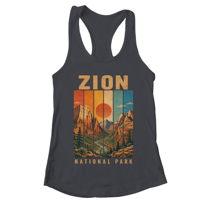 Zion National Park Utah Usa Outdoor Vintage Hiking Shirt & Tank Top | teecentury