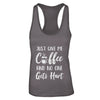 Funny Just Give Me Coffee And No One Gets Hurt T-Shirt & Tank Top | Teecentury.com