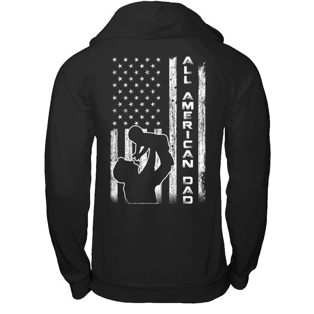 All American Dad Flag T-Shirt & Hoodie | Teecentury.com