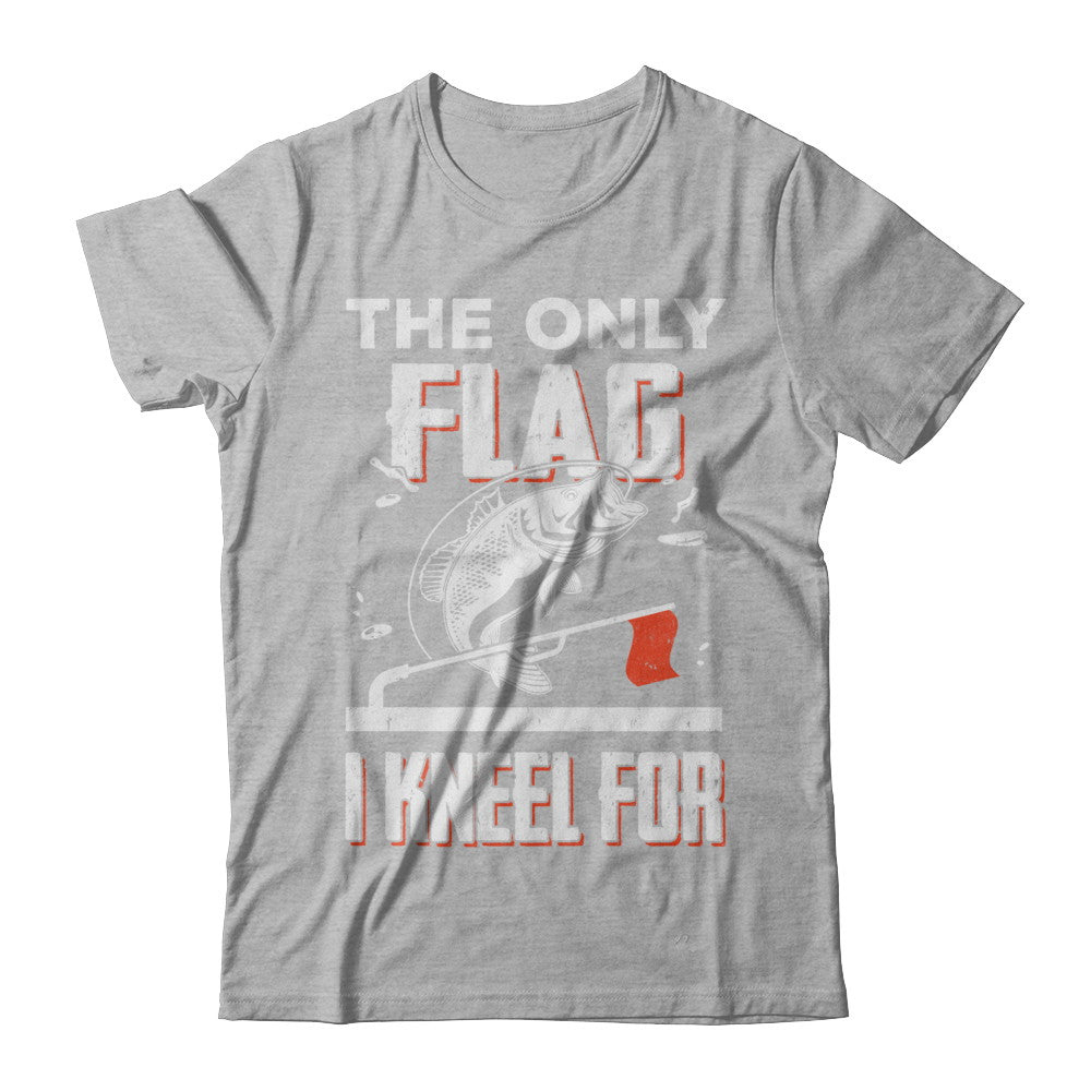 The Only Flag I Kneel For Wahoo ono Fish Fishing T-Shirt & Hoodie | Teecentury.com