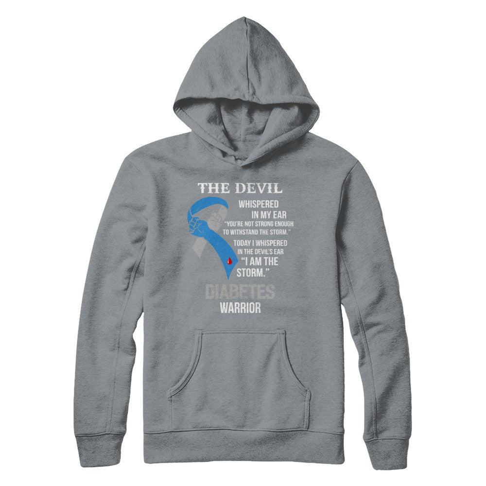 I Am The Storm Support Diabetes Awareness Warrior Gift T-Shirt & Hoodie | Teecentury.com