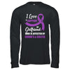 Crohn's & Colitis Awareness Support Purple Girlfriend Boyfriend T-Shirt & Hoodie | Teecentury.com