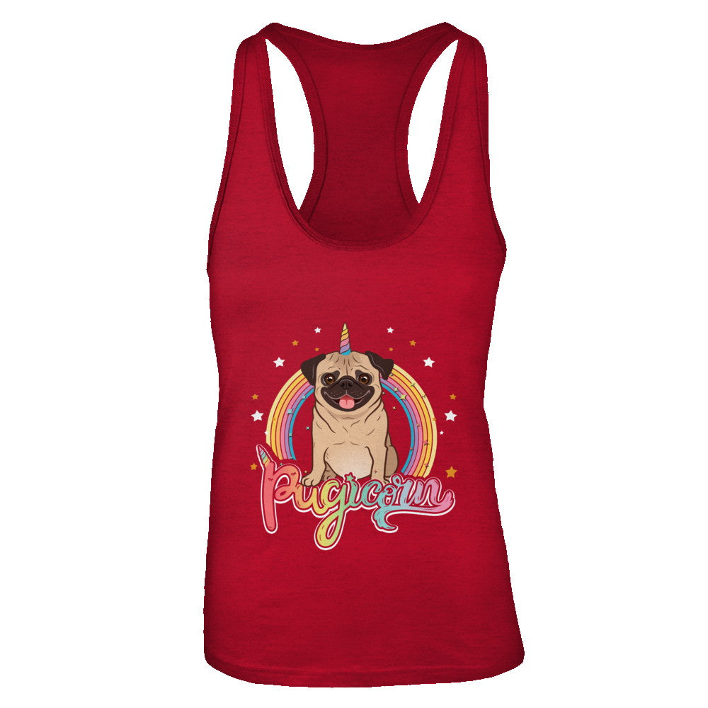 Rainbow Pugicorn Pug Unicorn For Kids T-Shirt & Tank Top | Teecentury.com
