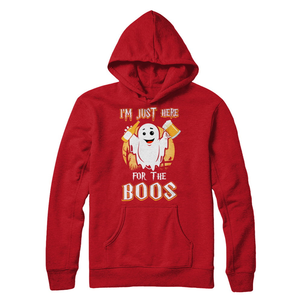 I'm Just Here For The Boos Halloween Beer T-Shirt & Hoodie | Teecentury.com