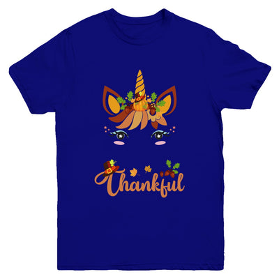 Thanksgiving Unicorn Pumpkin For Kids Youth Youth Shirt | Teecentury.com