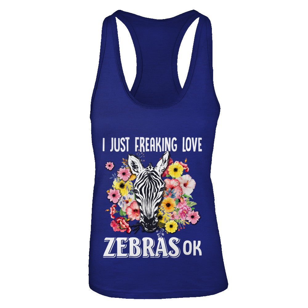 I Just Freaking Love Zebras T-Shirt & Tank Top | Teecentury.com