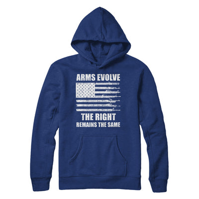 Arms Evolve The Right Remains The Same Gun Right T-Shirt & Hoodie | Teecentury.com