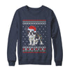 Bulldog Christmas Ugly Sweater Lights Dog Xmas Gift T-Shirt & Sweatshirt | Teecentury.com