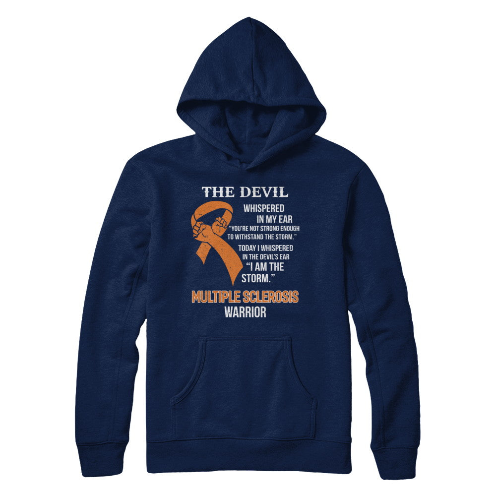 I Am The Storm Support Multiple Sclerosis Awareness Warrior Gift T-Shirt & Hoodie | Teecentury.com