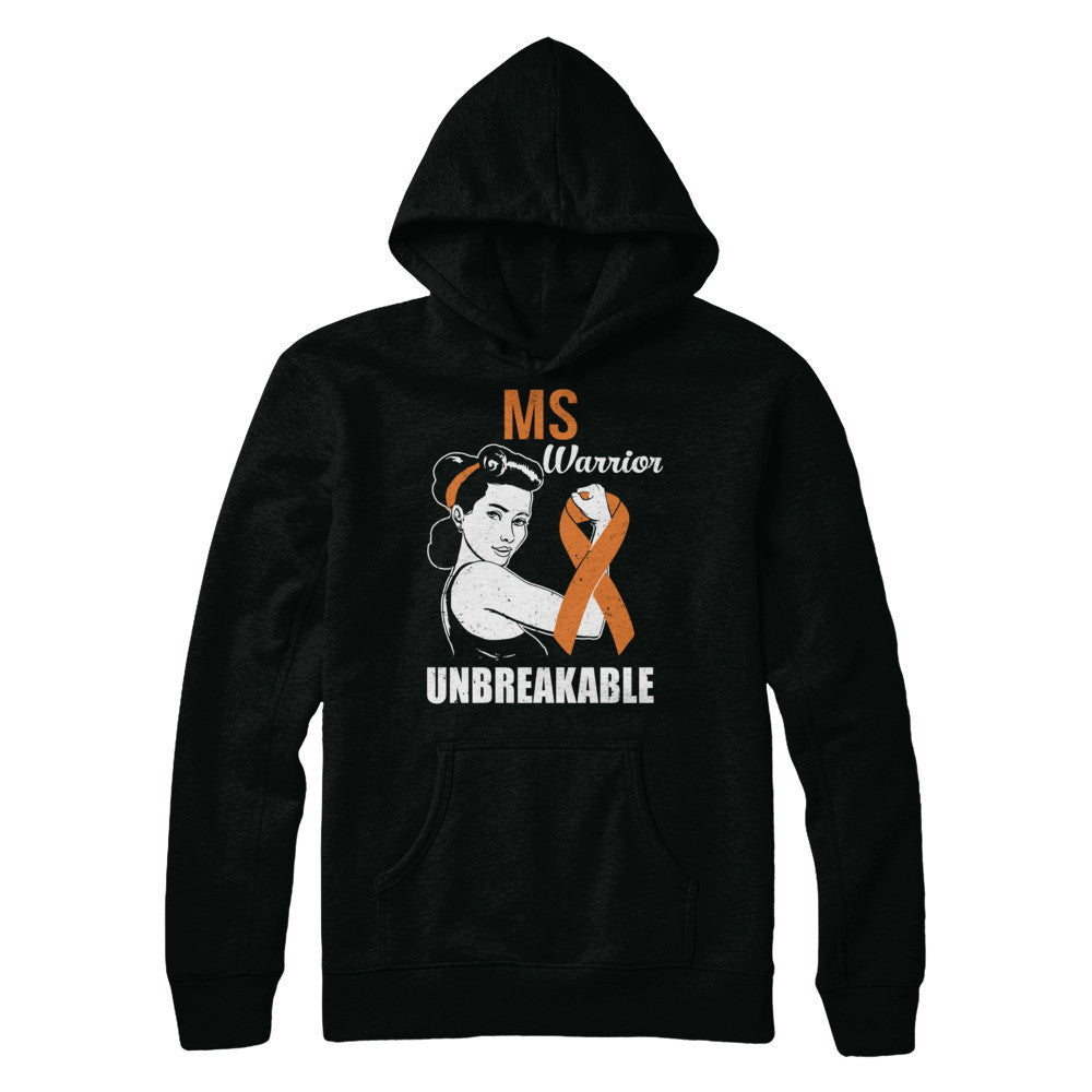 MS Warrior Unbreakable Multiple Sclerosis Awareness T-Shirt & Hoodie | Teecentury.com