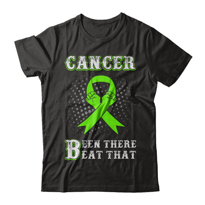 Liver Cancer Been There Beat That Awareness Green Ribbon T-Shirt & Hoodie | Teecentury.com