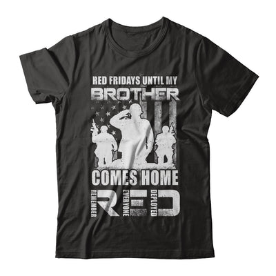 Red Friday Until My Brother Comes Home Military T-Shirt & Hoodie | Teecentury.com