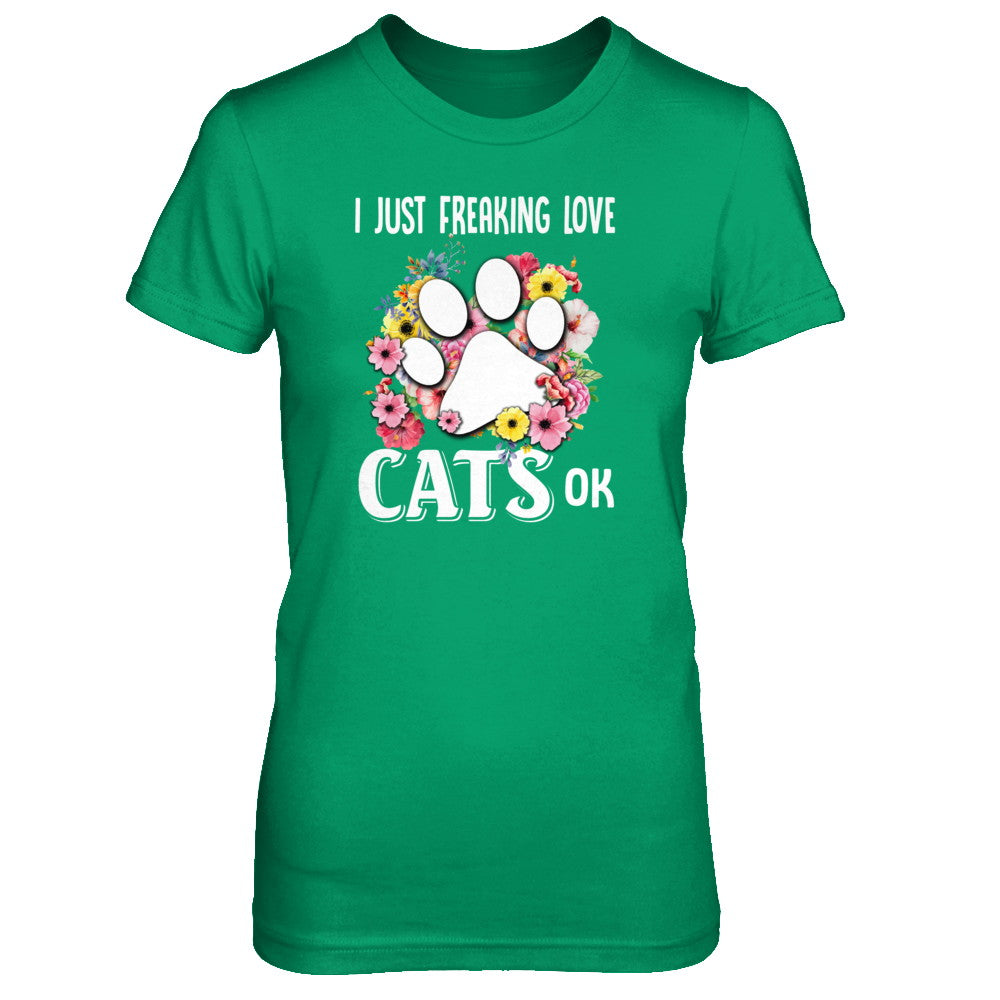 I Just Freaking Love Cats T-Shirt & Tank Top | Teecentury.com