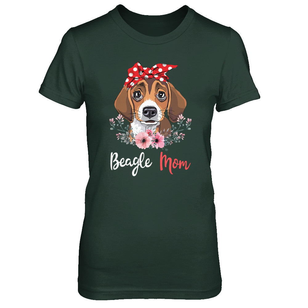 Beagle Mom Gift For Women Dog Lover T-Shirt & Hoodie | Teecentury.com